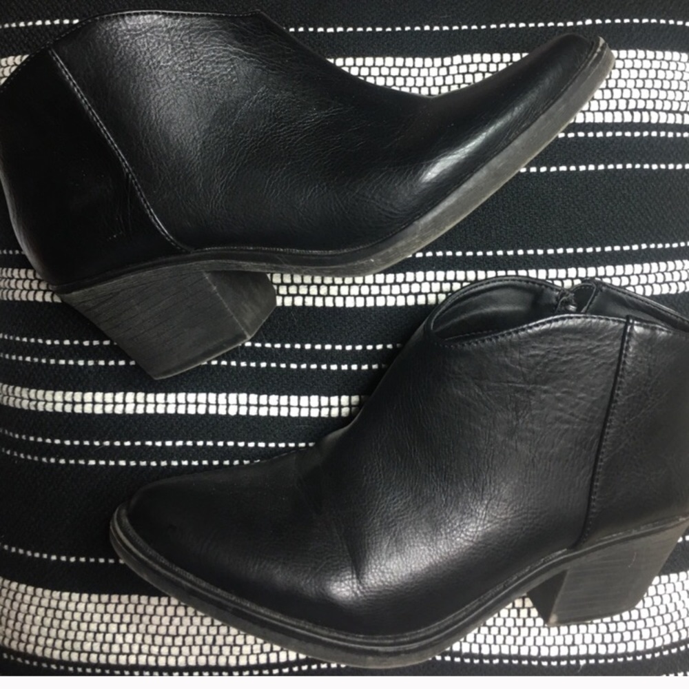 Black Ankle Booties